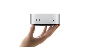 Apple introduced its new product, Mac Mini. It has become much smaller and has an M4 chip.